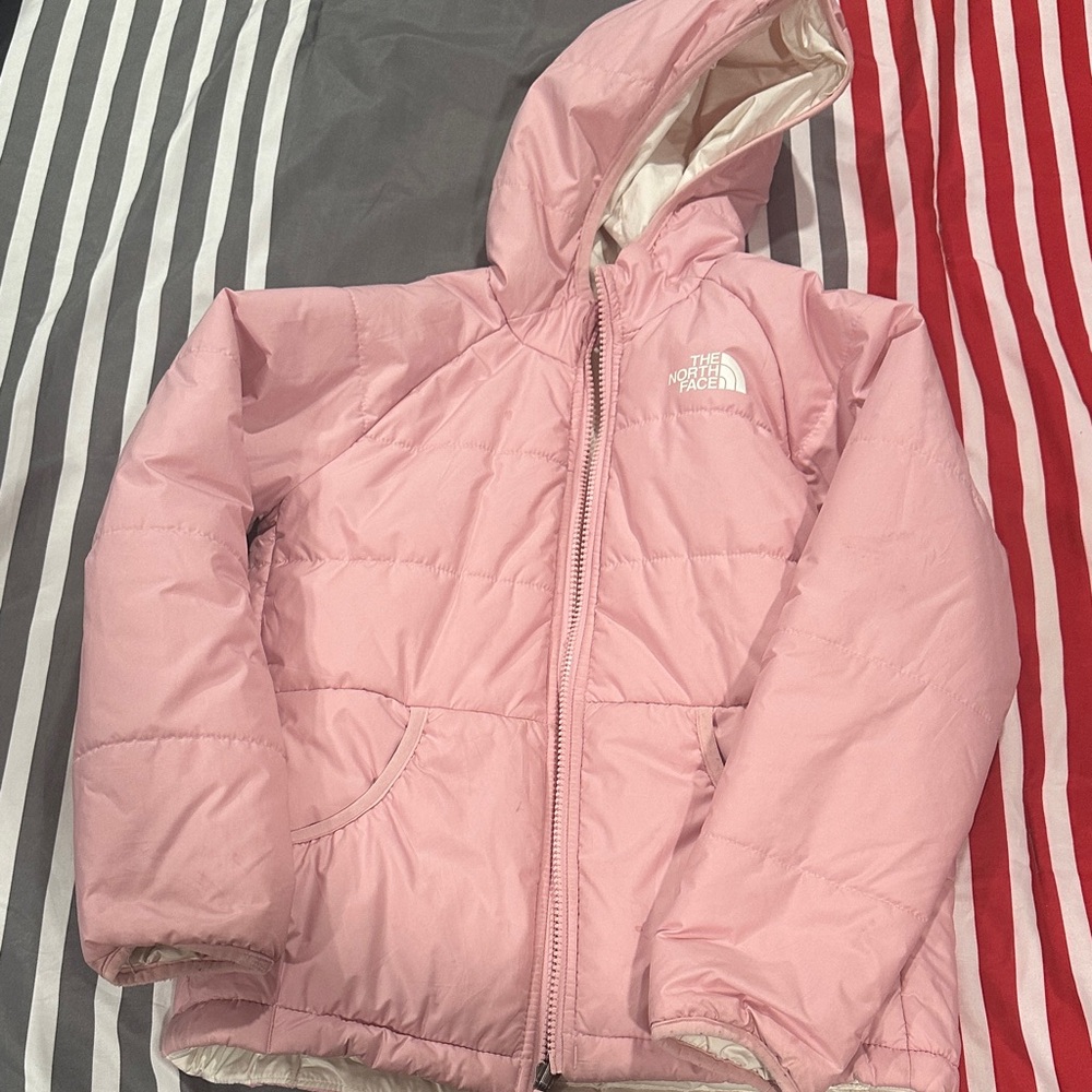 The North Face Light Pink Puffer Jacket